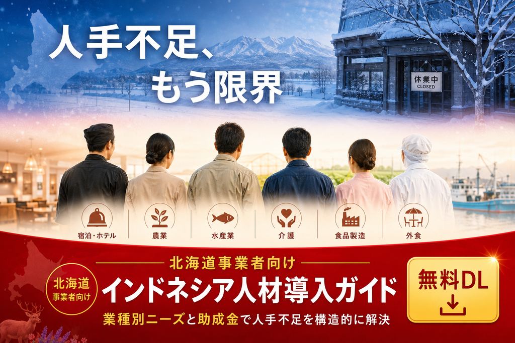 北海道 外国人材採用 社内検討シート