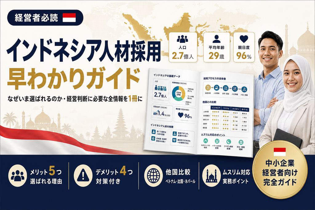 インドネシア人材採用 早わかりガイド